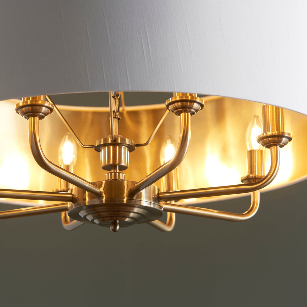 Highclere 8 Light Pendant Chandelier