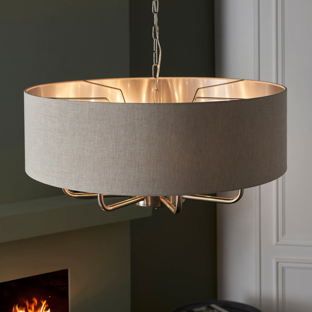 Highclere 8 Light Pendant Chandelier
