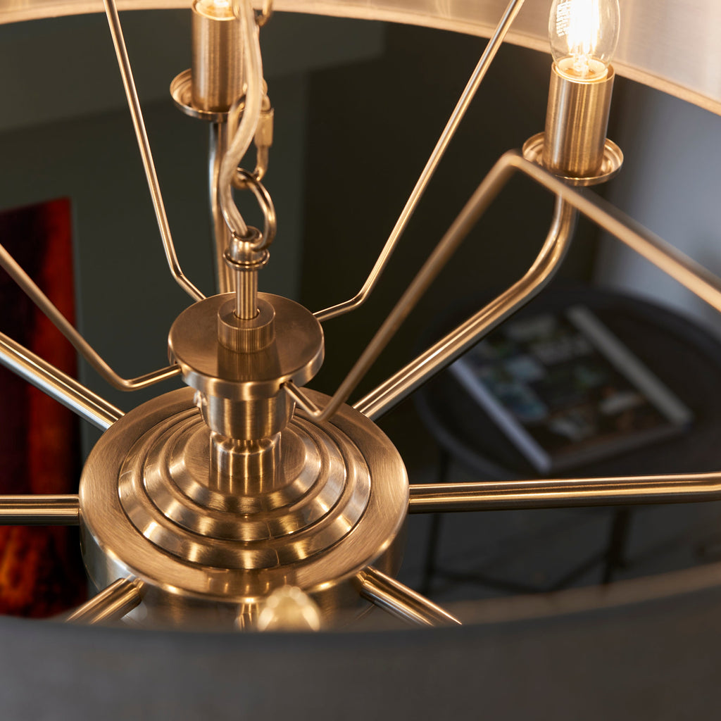 Highclere 8 Light Pendant Chandelier