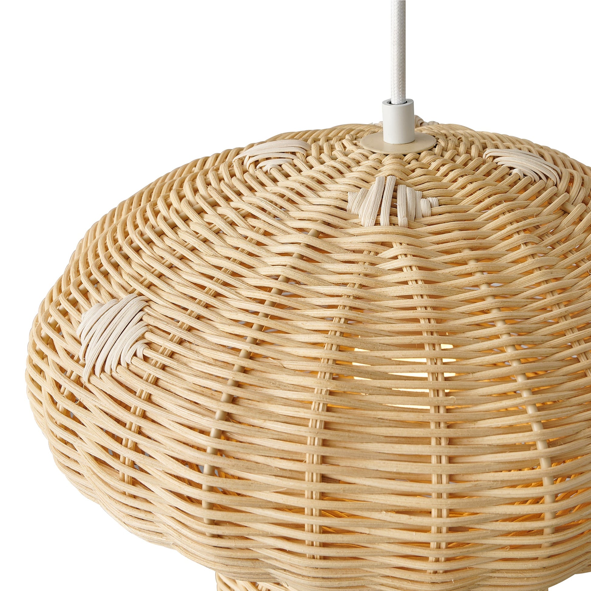 Allie Rattan Pendant Light