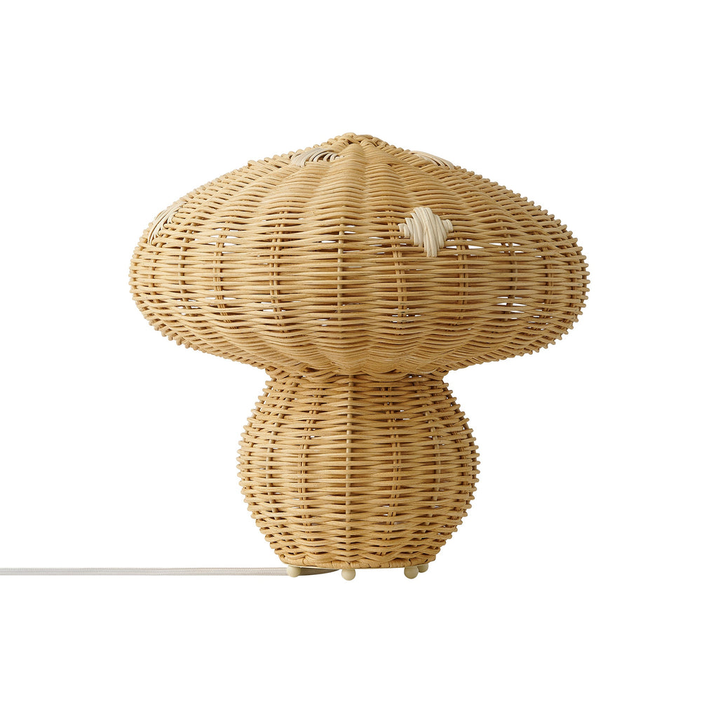 Allie Rattan Table Lamp