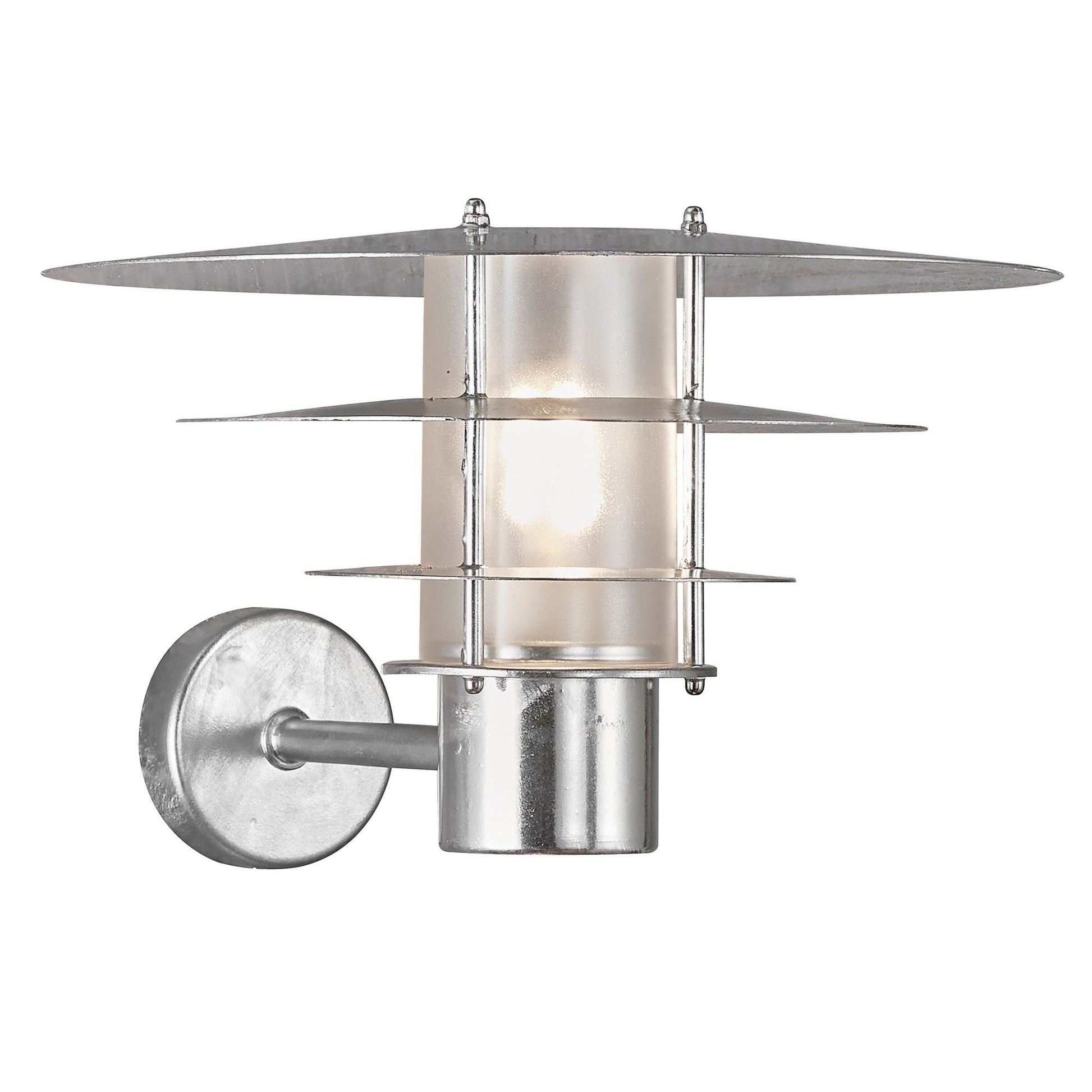 Bastia 35 Wall Lantern, Galvanised