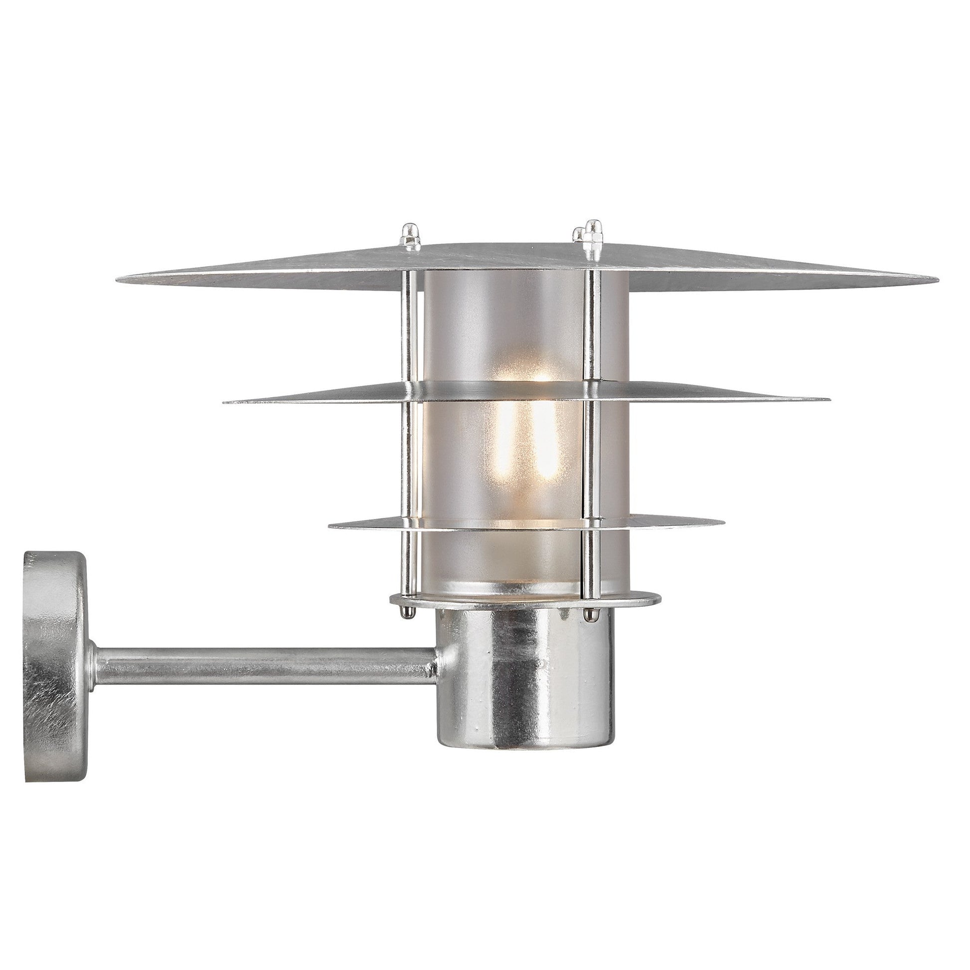 Bastia 35 Wall Lantern, Galvanised