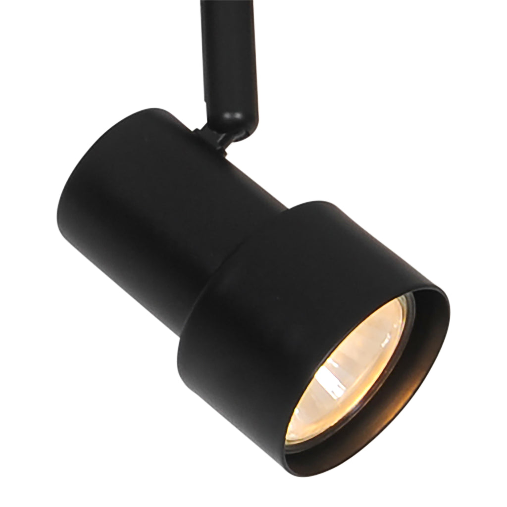 Boston 4 Spotlight Bar, Black