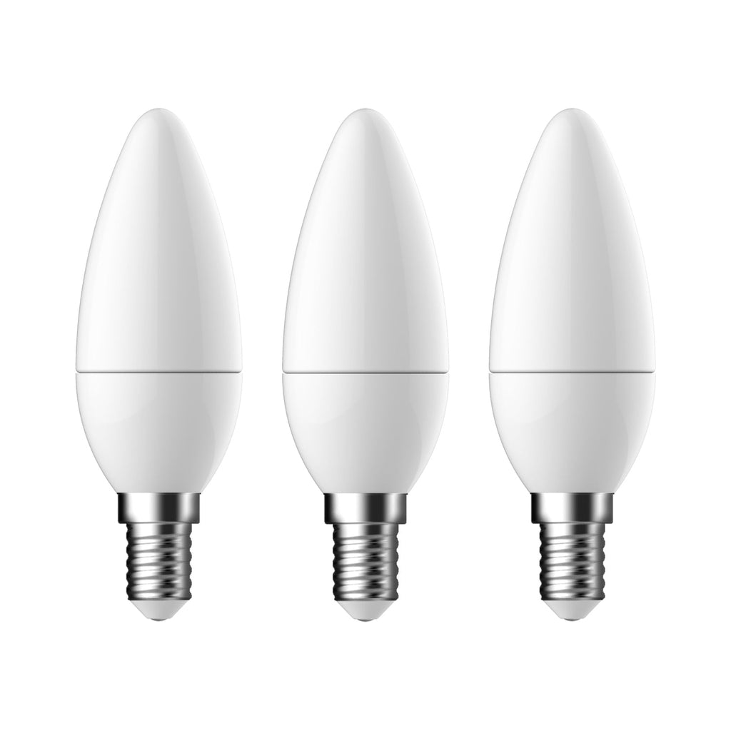 C35 | E14 | 250lm | Warm White 2700k (25w eqv) (3 Pack)