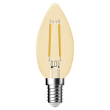 E14 400lm 4.8w Candle LED Filament Dimmable Light Bulb