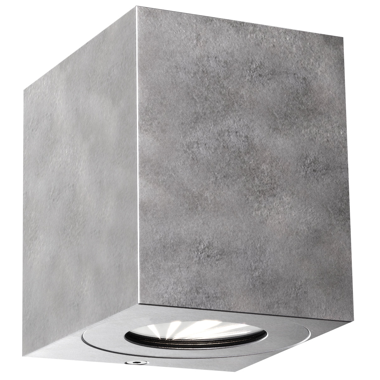 Canto Kubi 2 LED Wall Light, Galvanised
