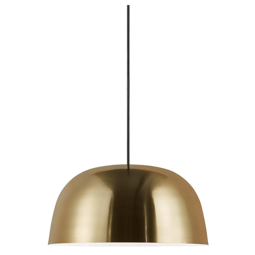 Cera Brass Dome Pendant Light