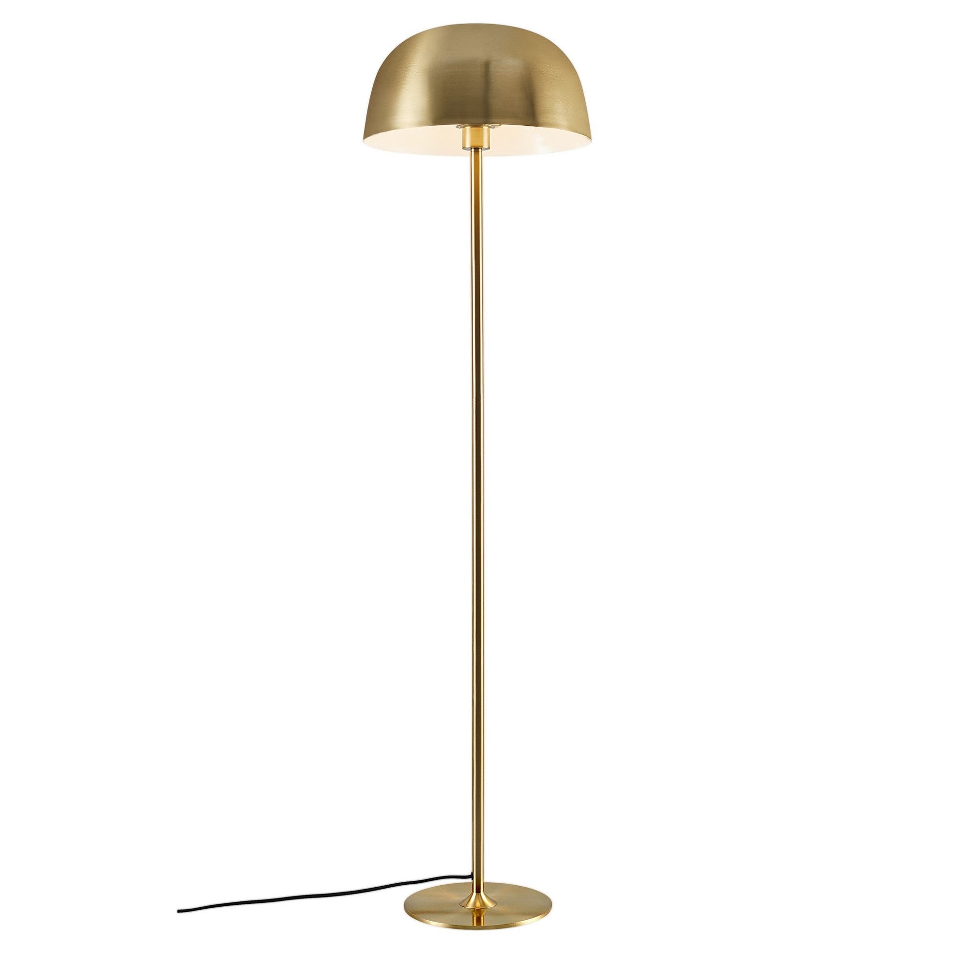 Cera Floor Lamp, Brass