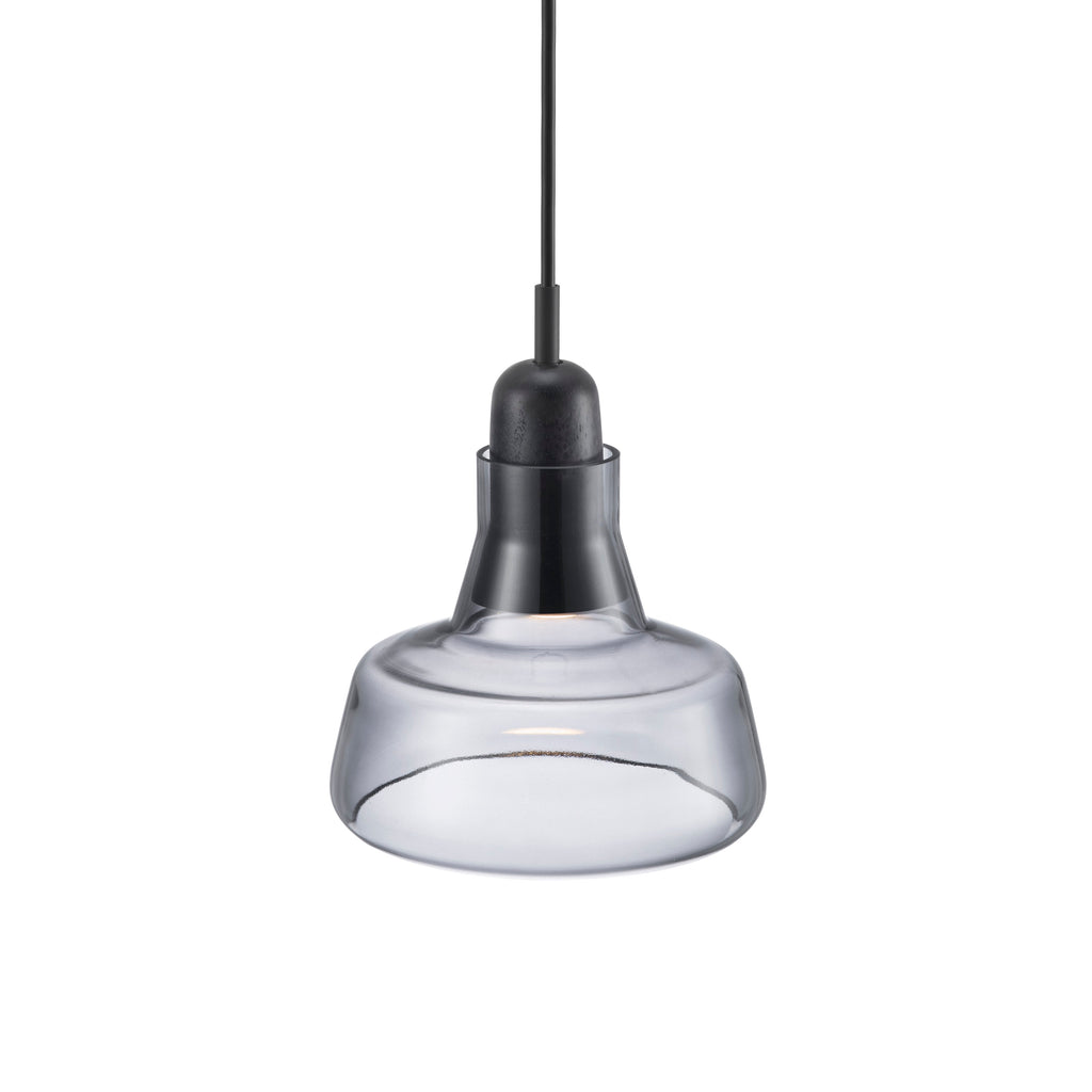 Chrystie 17 Smoked Glass Pendant Light