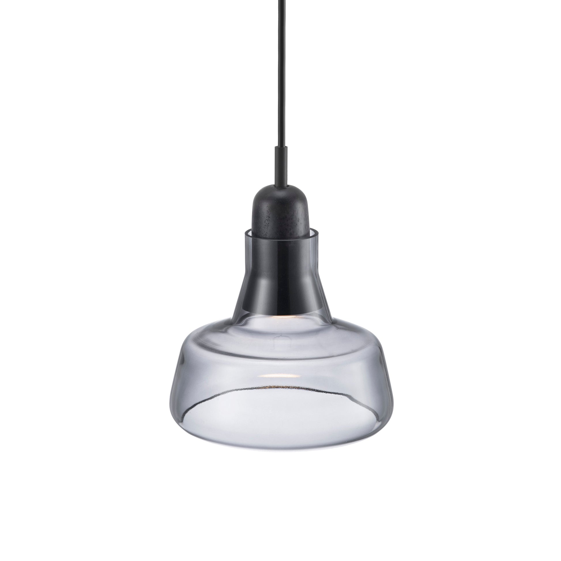 Chrystie 17 Smoked Glass Pendant Light