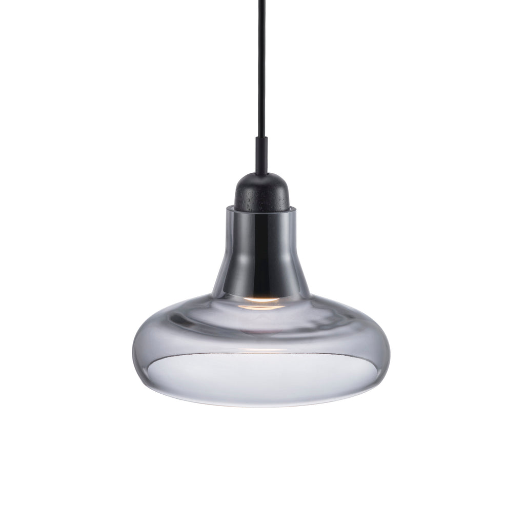 Chrystie 20 Smoked Glass Pendant Light