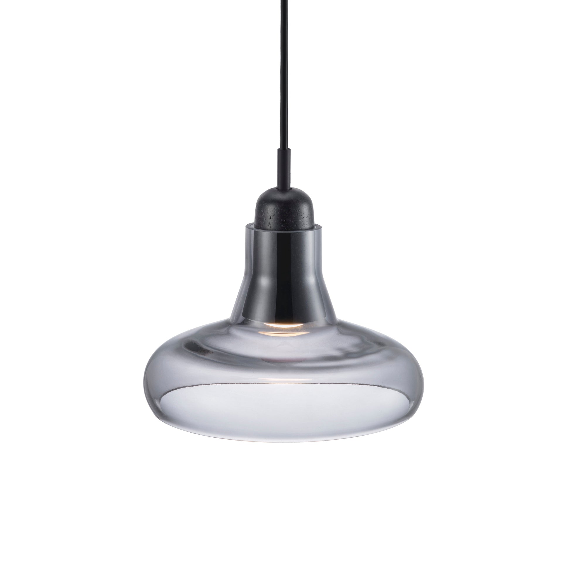 Chrystie 20 Smoked Glass Pendant Light