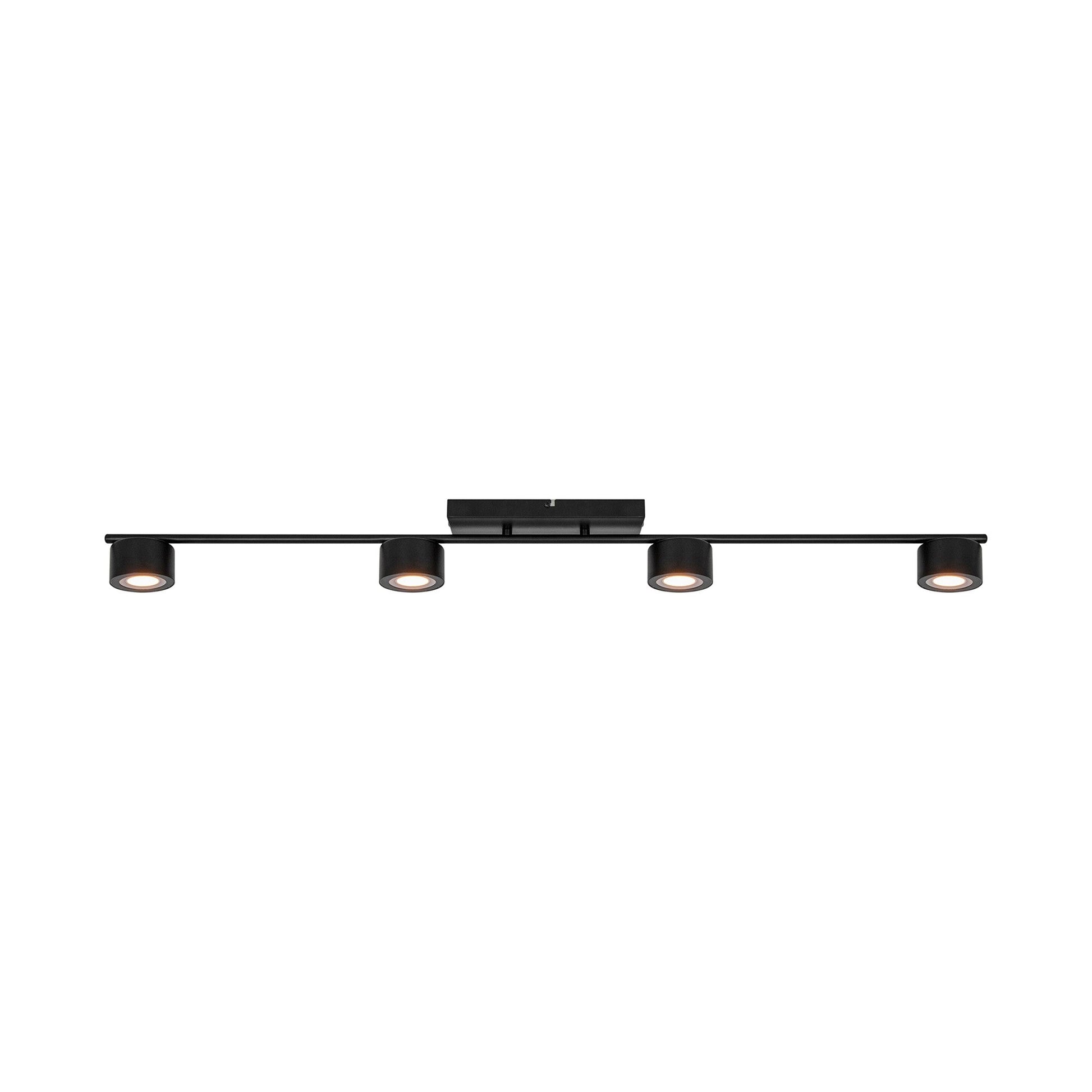 Clyde LED Ceiling Spotlight Bar, 4 Light