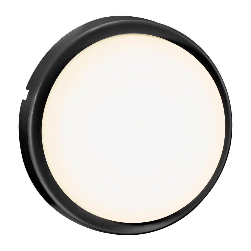 Cuba Bright Outdoor Wall Light, Black