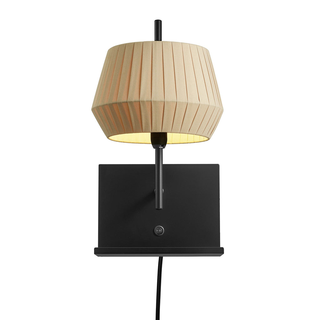 Dicte Wall Light, Beige