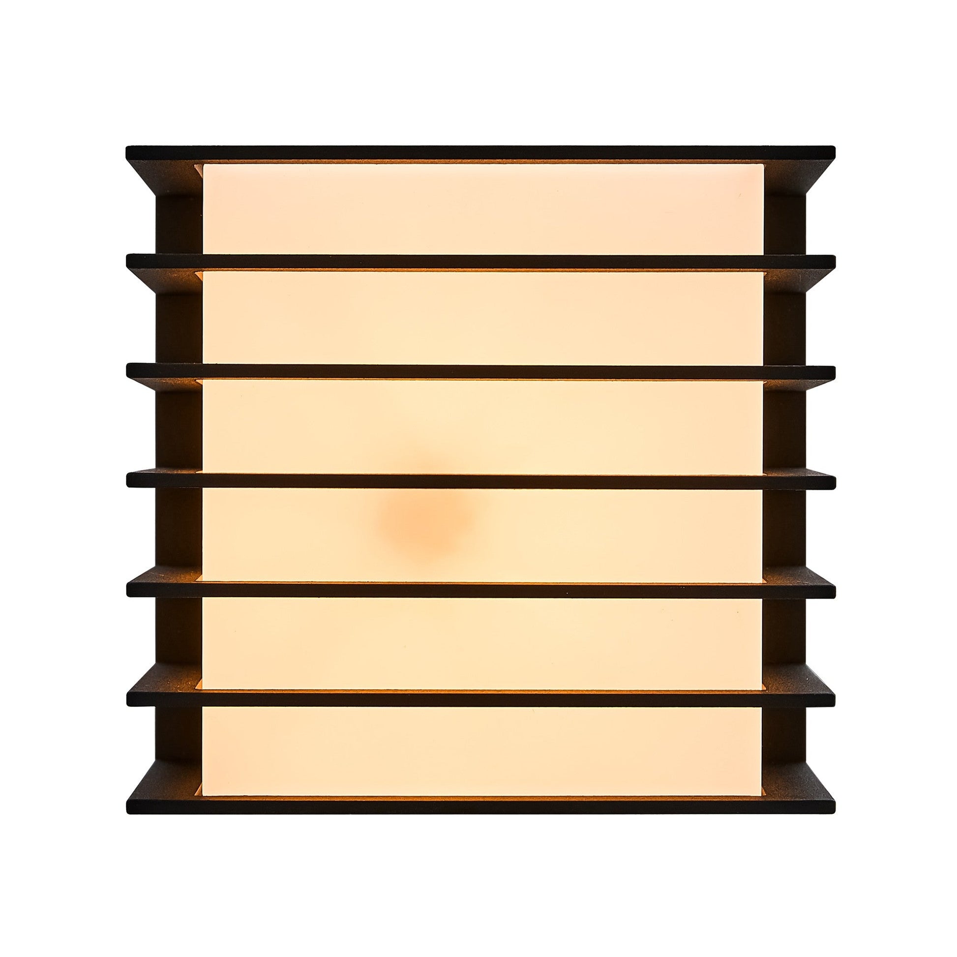 Fluctus 13 Outdoor Wall Light, Black