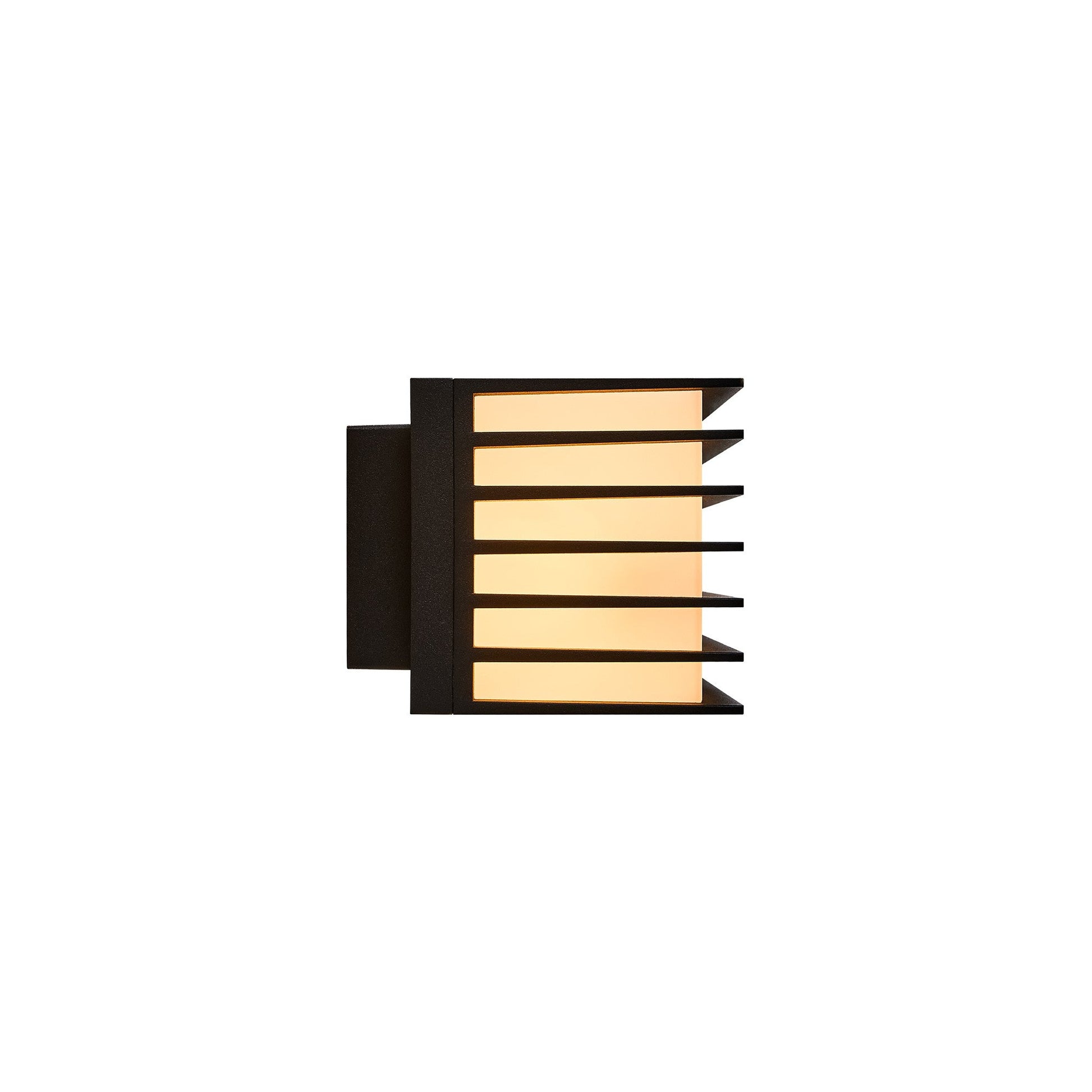 Fluctus 28 Outdoor Wall Light, Black