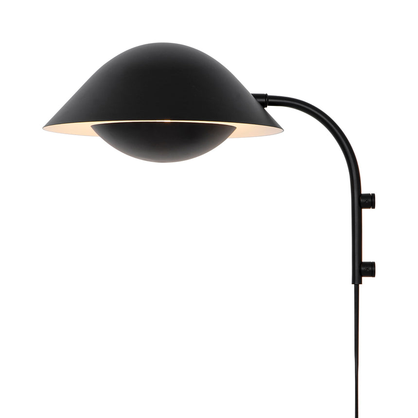 Freya Wall Light, Black