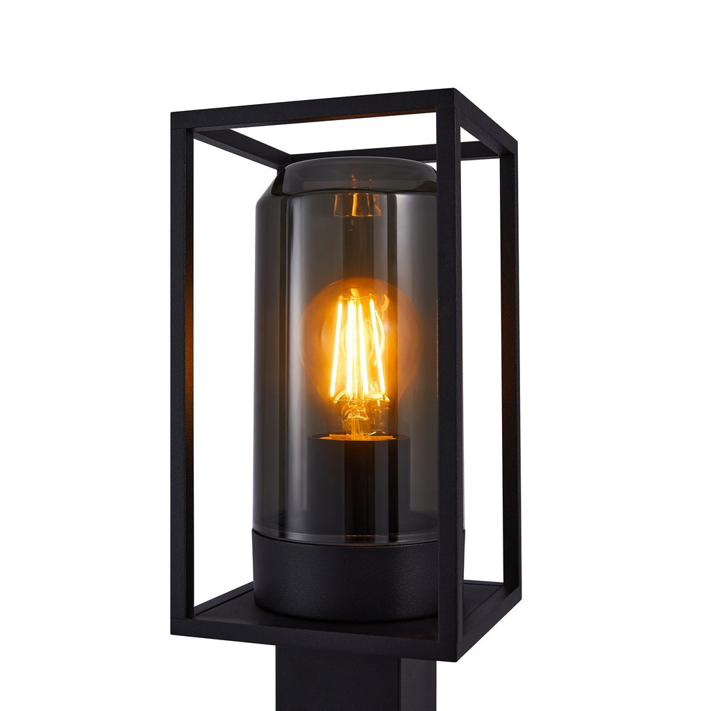 Griffin 80 Post Light, Black/Smoke