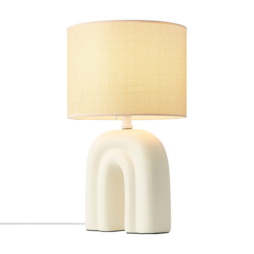 Haze Table Lamp, Beige