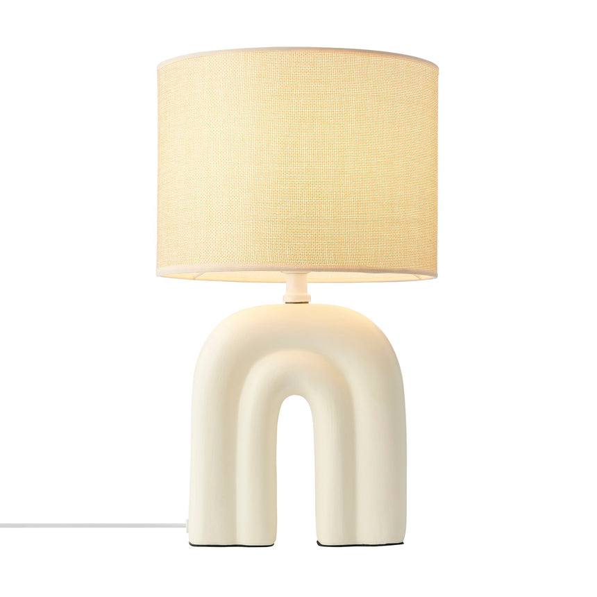 Haze Table Lamp, Beige