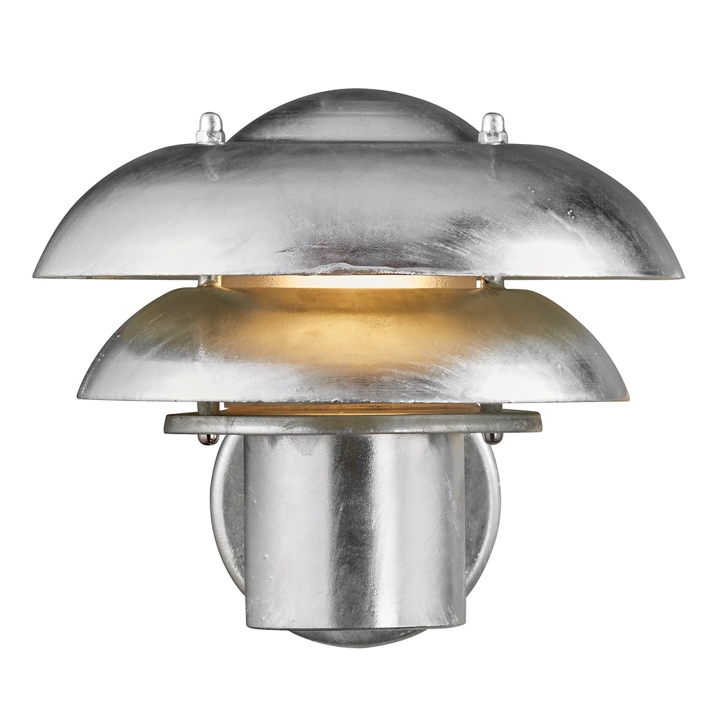 Kurnos 20 Wall Light, Galvanised
