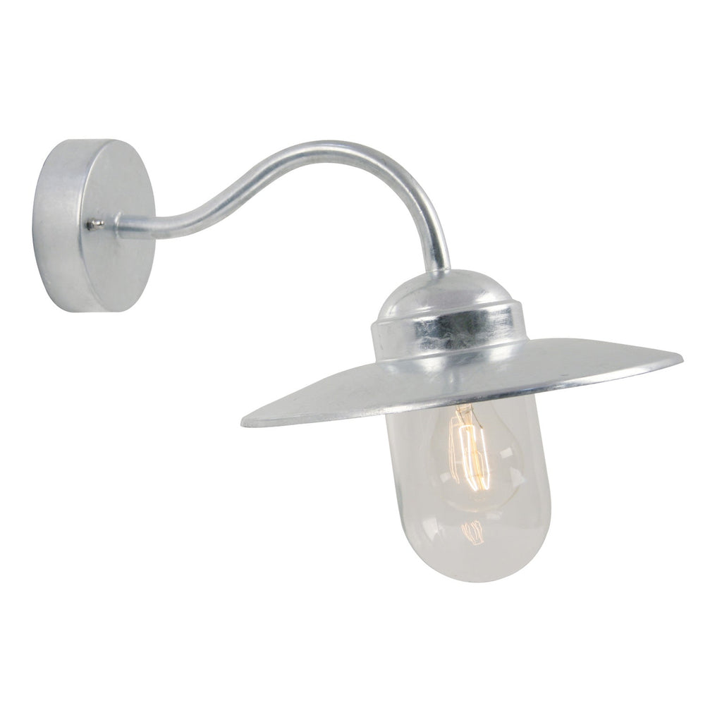 Luxembourg Wall Light, Galvanised