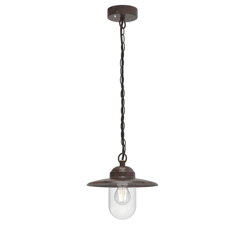 Luxembourg Pendant Light, Rust