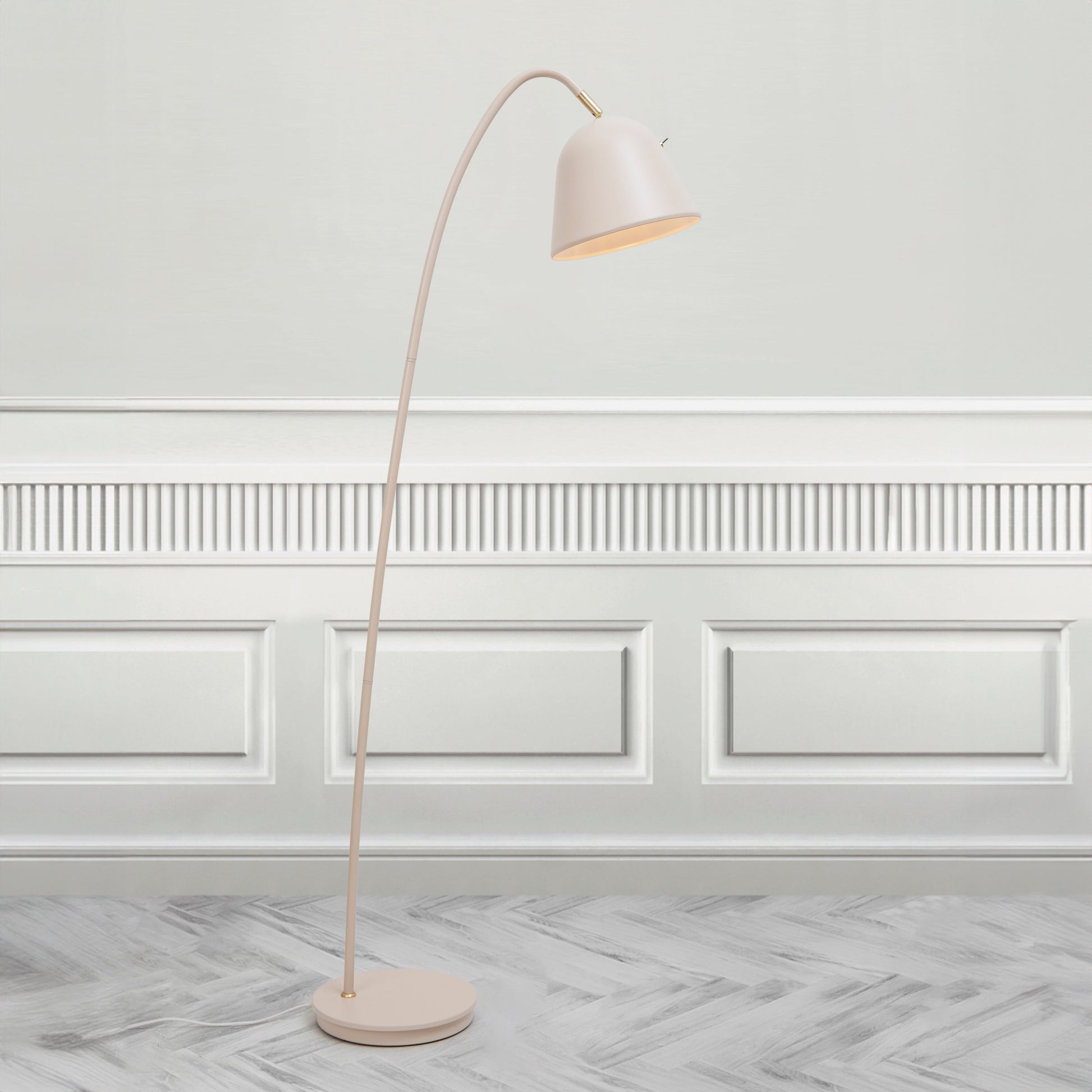 Fleur Floor Lamp, Beige