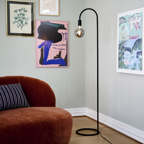 Paco Floor Lamp, Black