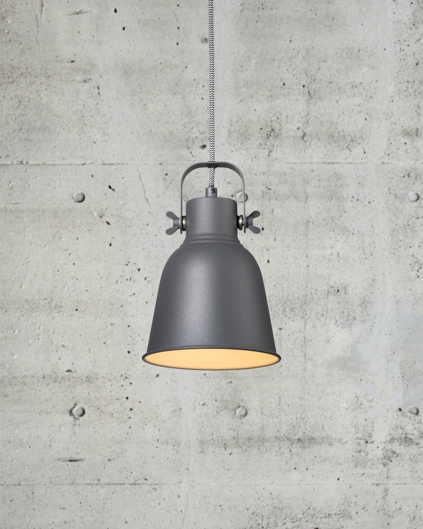 Adrian 16 Pendant Light, Anthracite