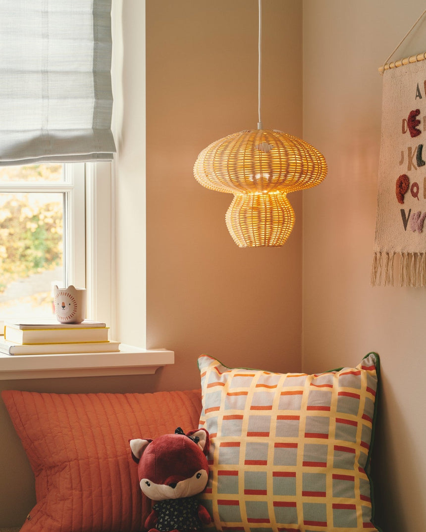 Allie Rattan Pendant Light