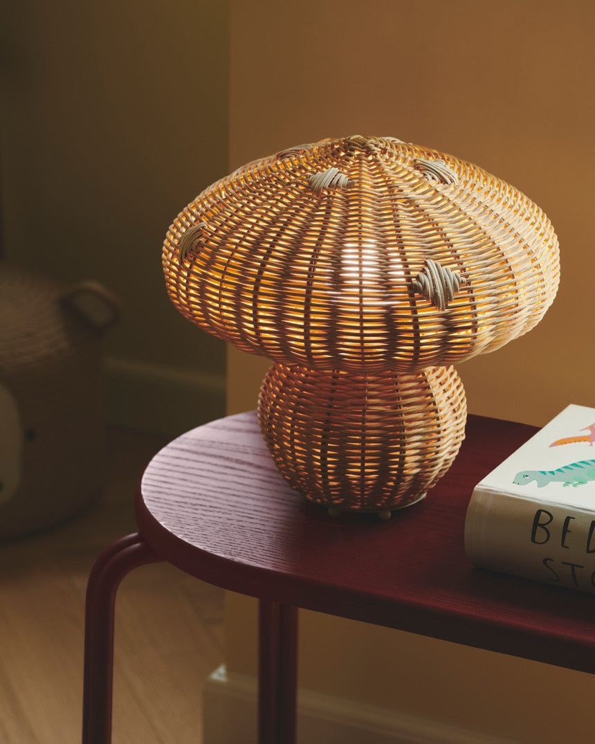 Allie Rattan Table Lamp