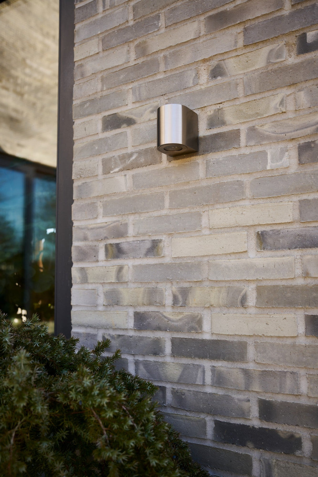 Canto 2 LED Up & Down Wall Light, Stainless Steel