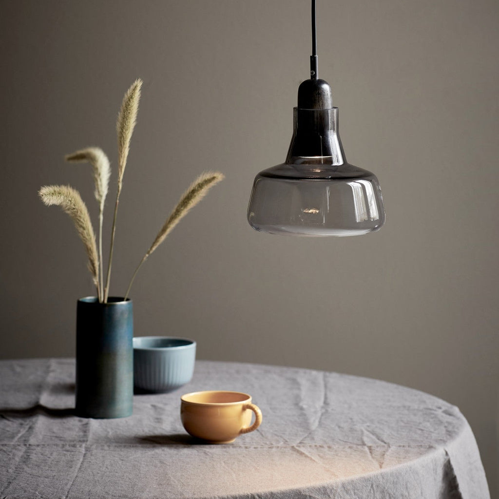 Chrystie 17 Smoked Glass Pendant Light