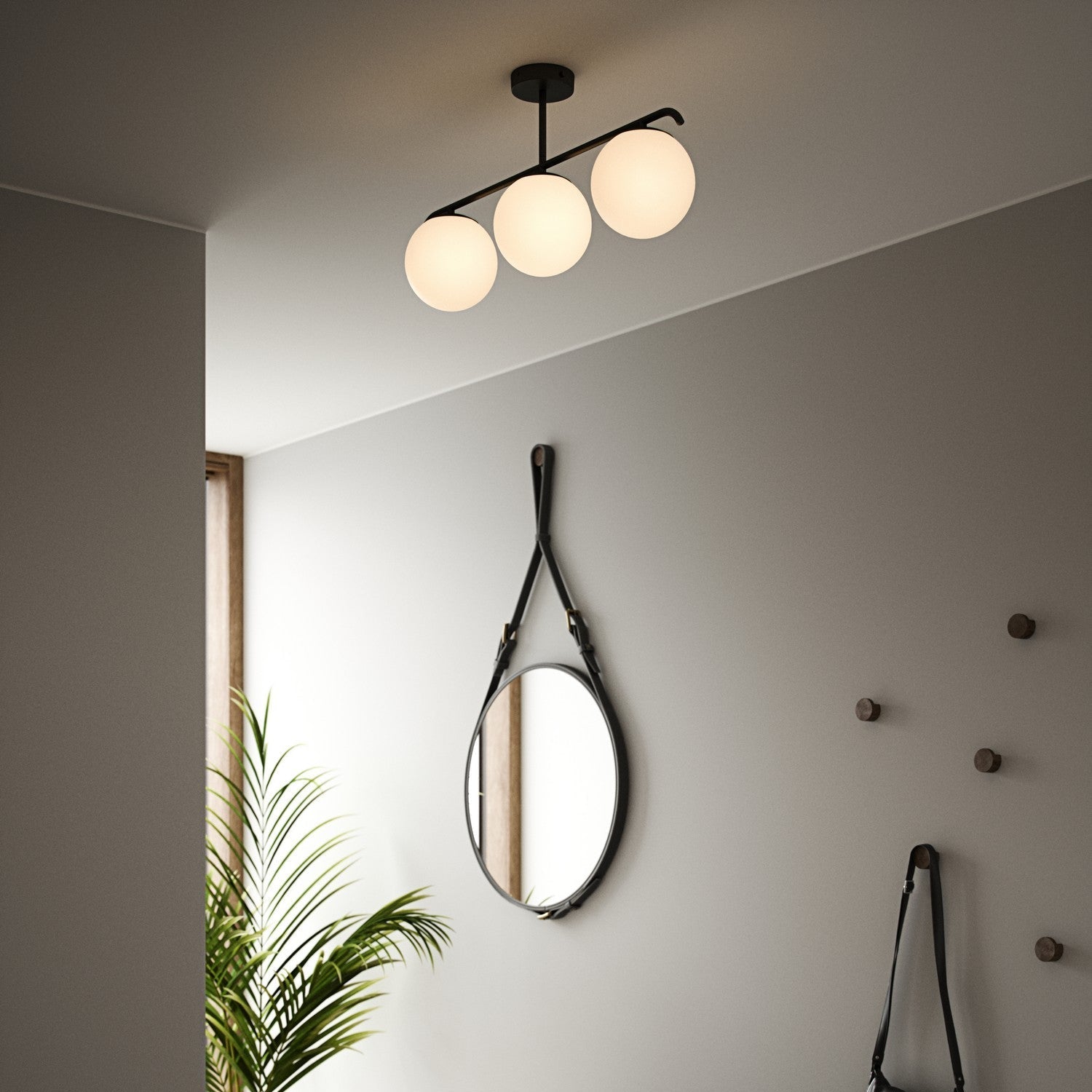 Grant 3-Light Ceiling Light