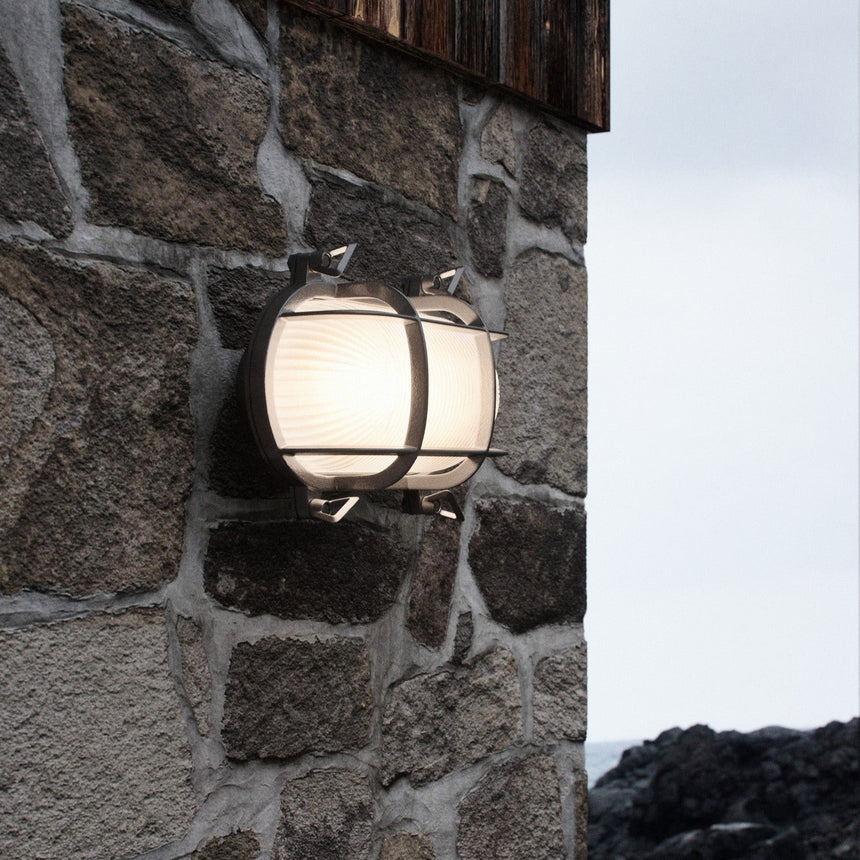 Helford Wall Light, Nickel