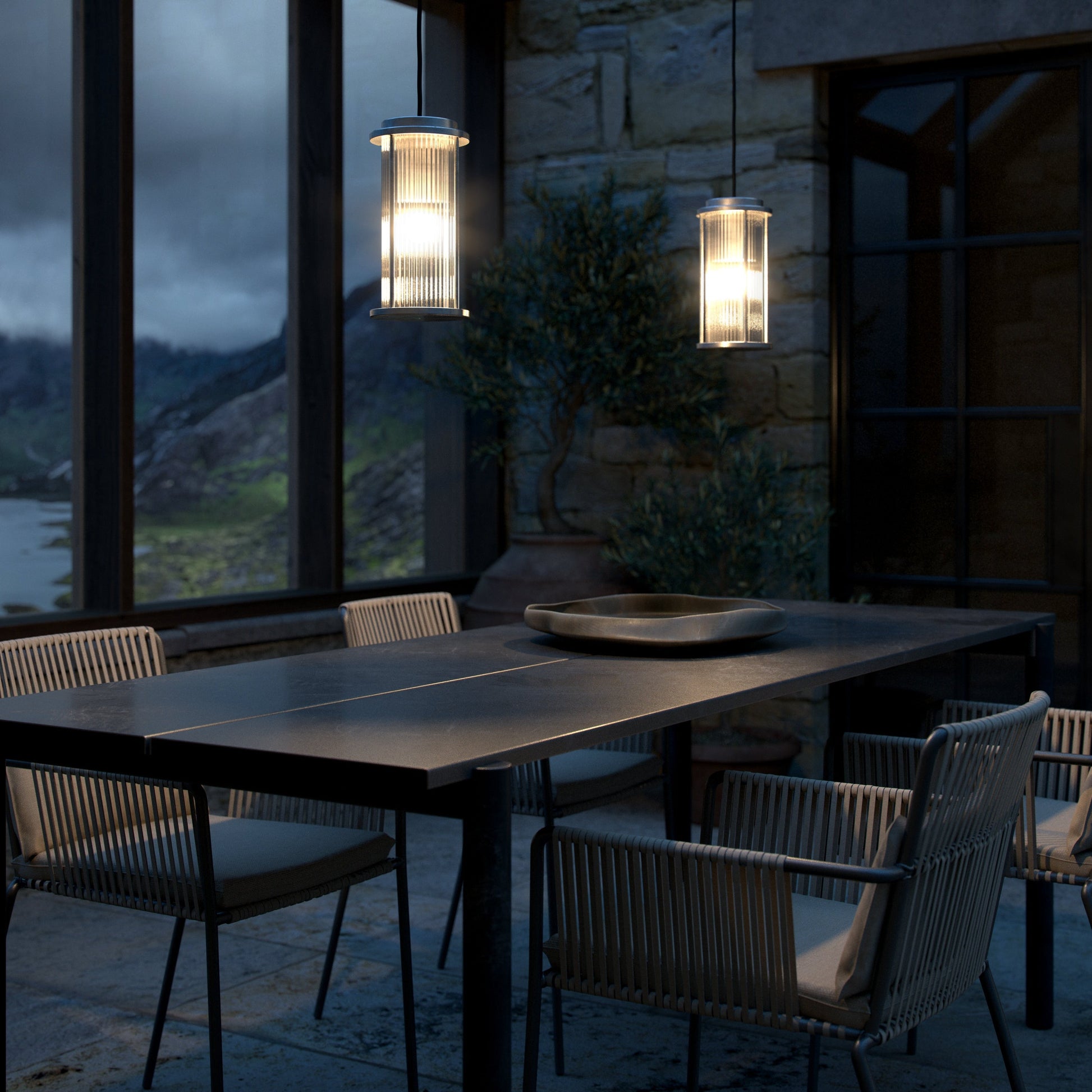 Linton Outdoor Pendant Light