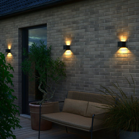 Milda Kubi LED Outdoor Wall Light