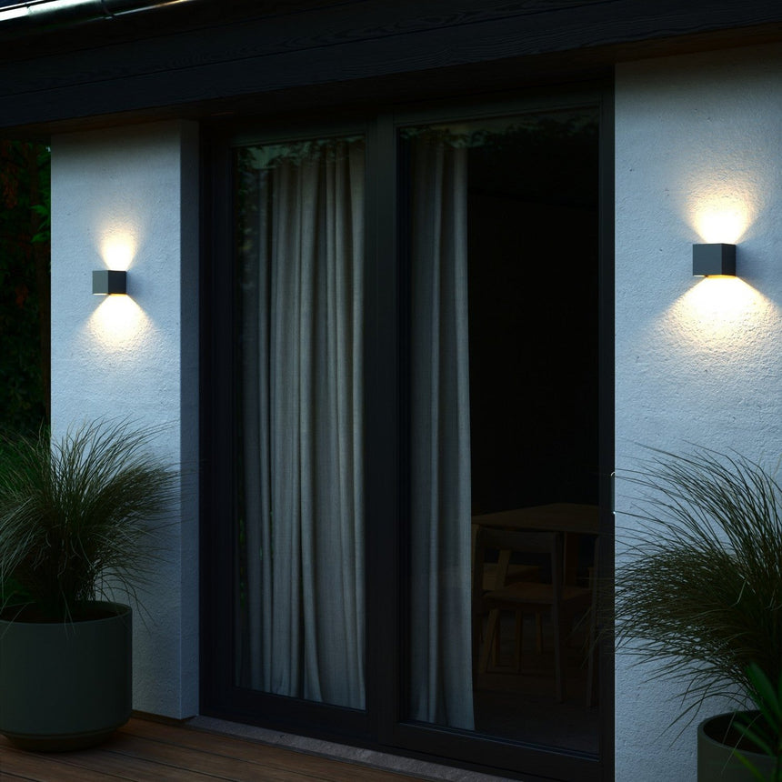 Milda Kubi LED Outdoor Wall Light