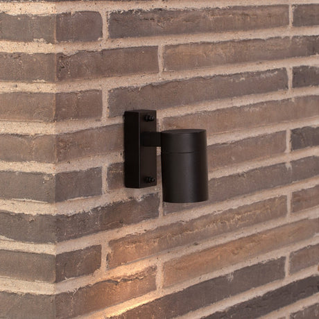 Tin Single Wall Light, Black