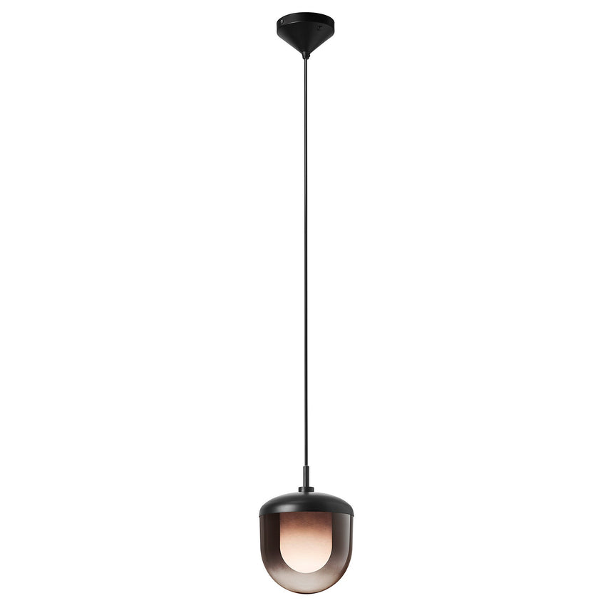 Magia 18 Pendant Light, Black/Smoke