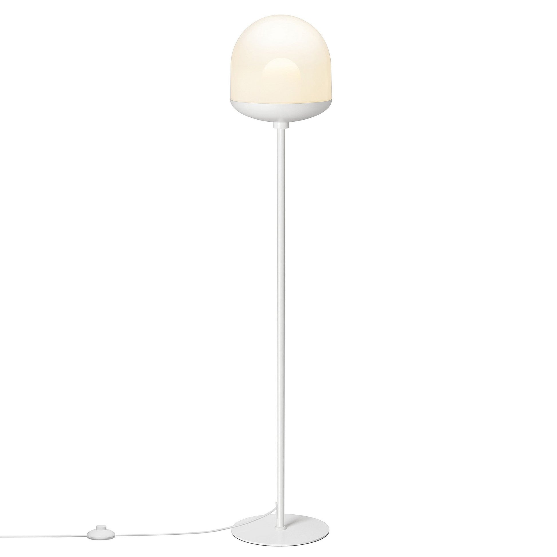 Magia Floor Lamp, White/Opal