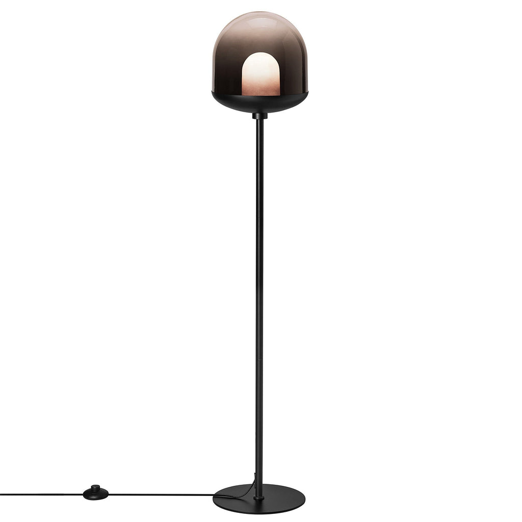 Magia Floor Lamp, Black/Smoked