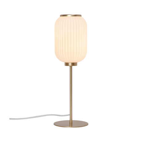 Milford 2.0 Table Lamp, Opal/Brass