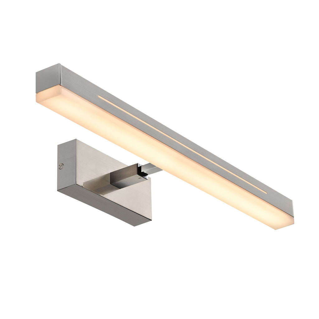 Otis 60 LED Bathroom Wall Light, Nickel