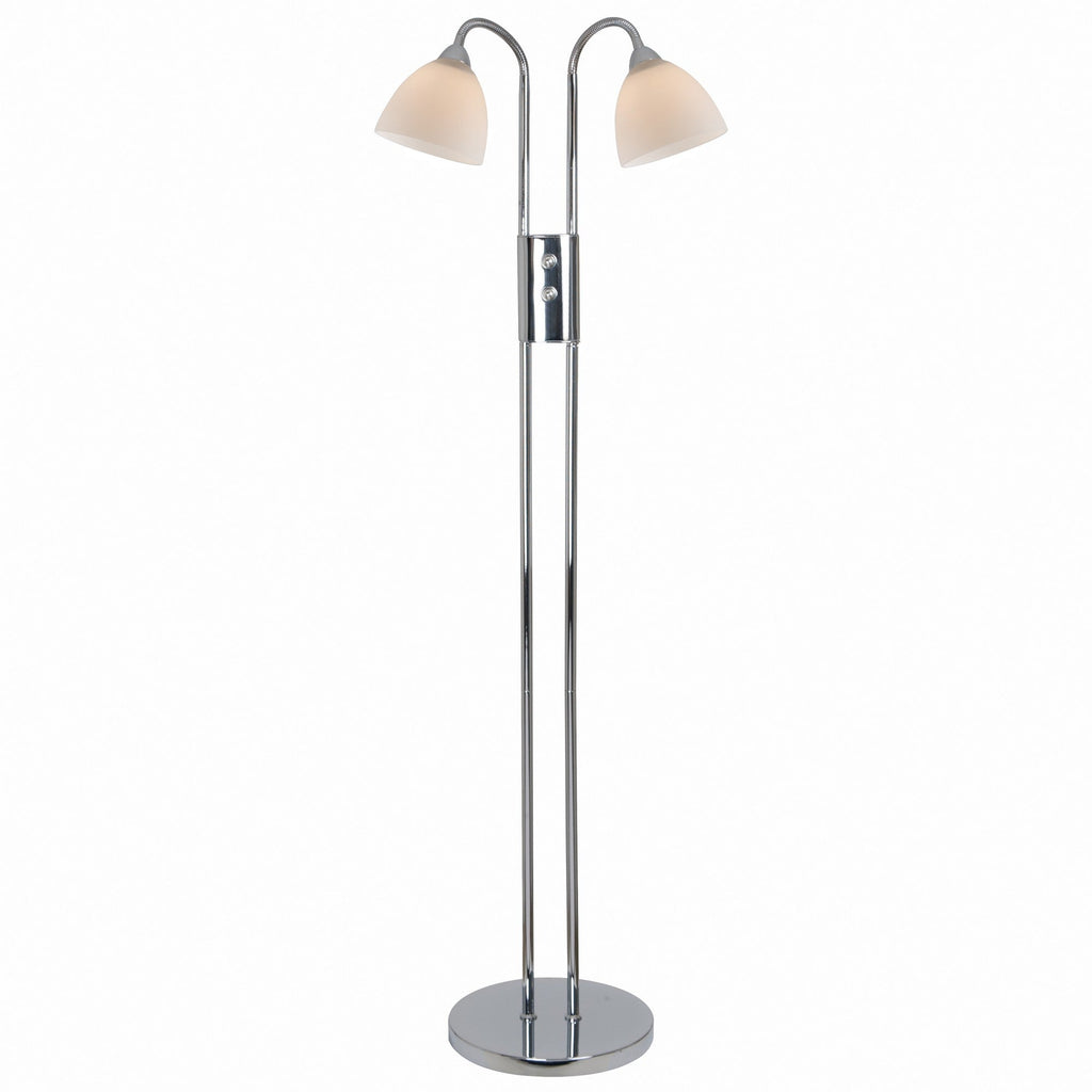 Ray Twin Floor Lamp with Dimmer