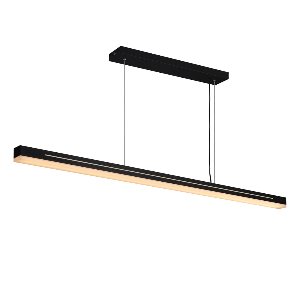 Skylar LED Bar Pendant Light, Black