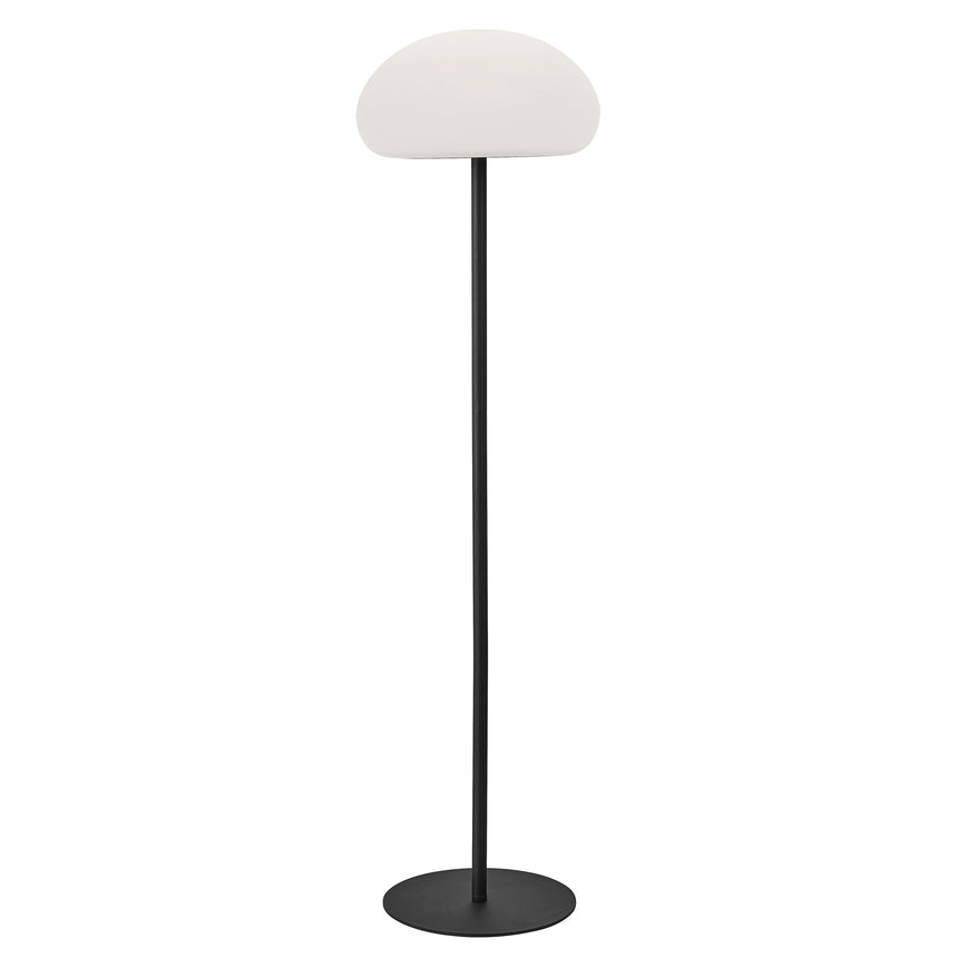 Sponge 34 Rechargeable Floor Lamp, Black/Opal